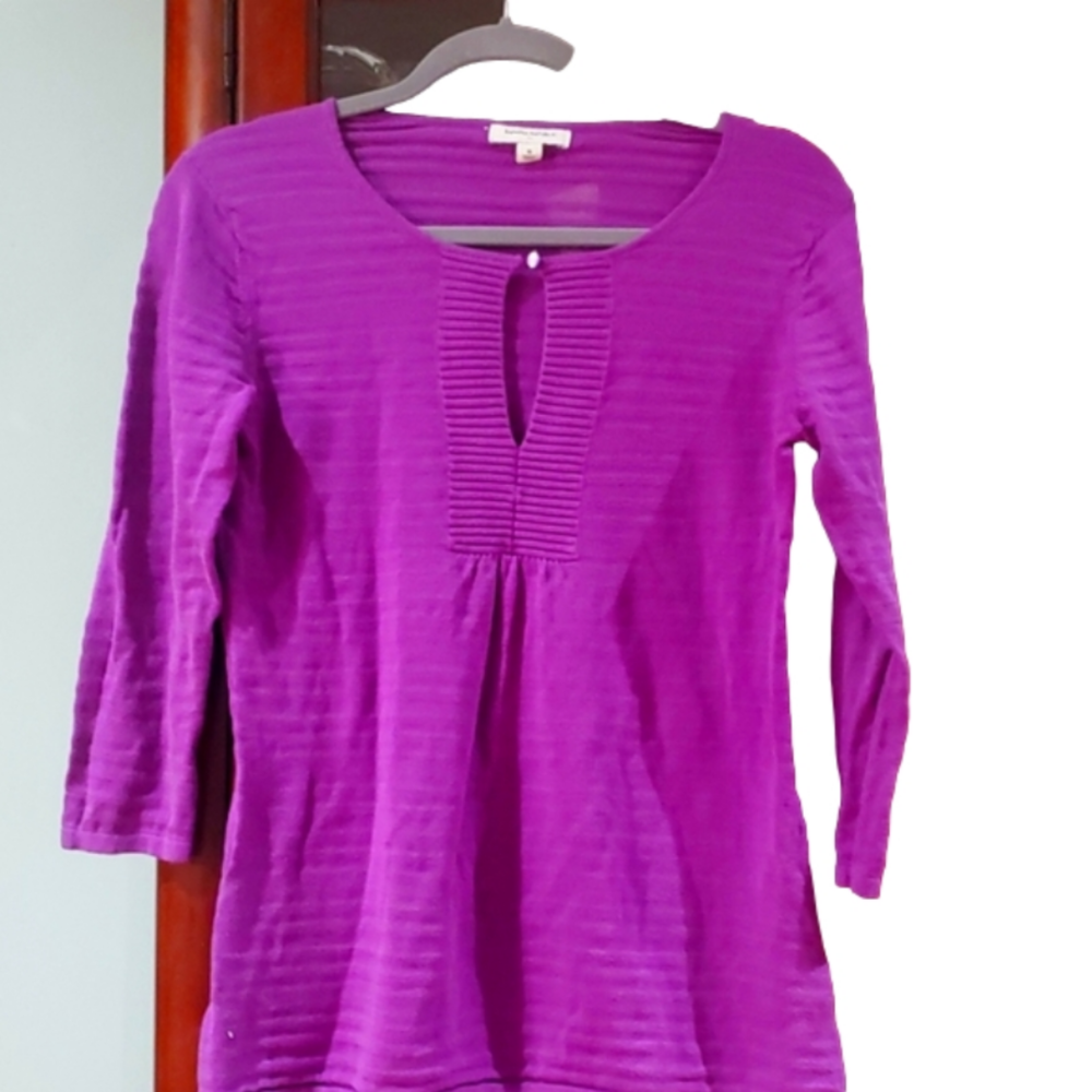 Banana Republic purple 💜 Top medium